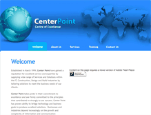 Tablet Screenshot of centerpoint.co.uk